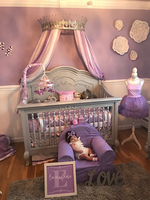 Princess theme baby room best sale