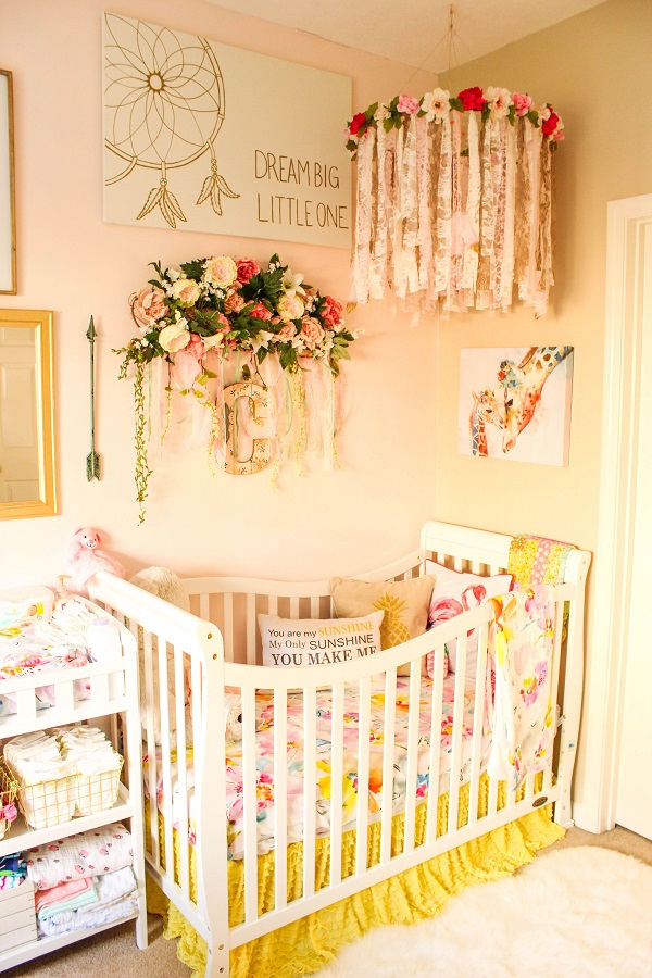 Bohemian nursery hot sale ideas