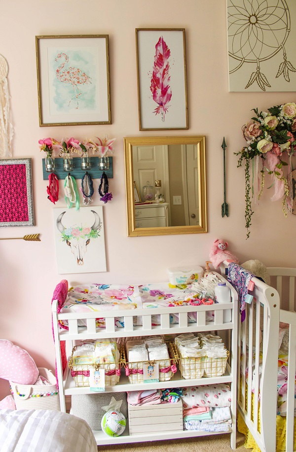 Hippie baby 2025 room ideas