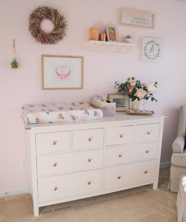 changing table wall decor