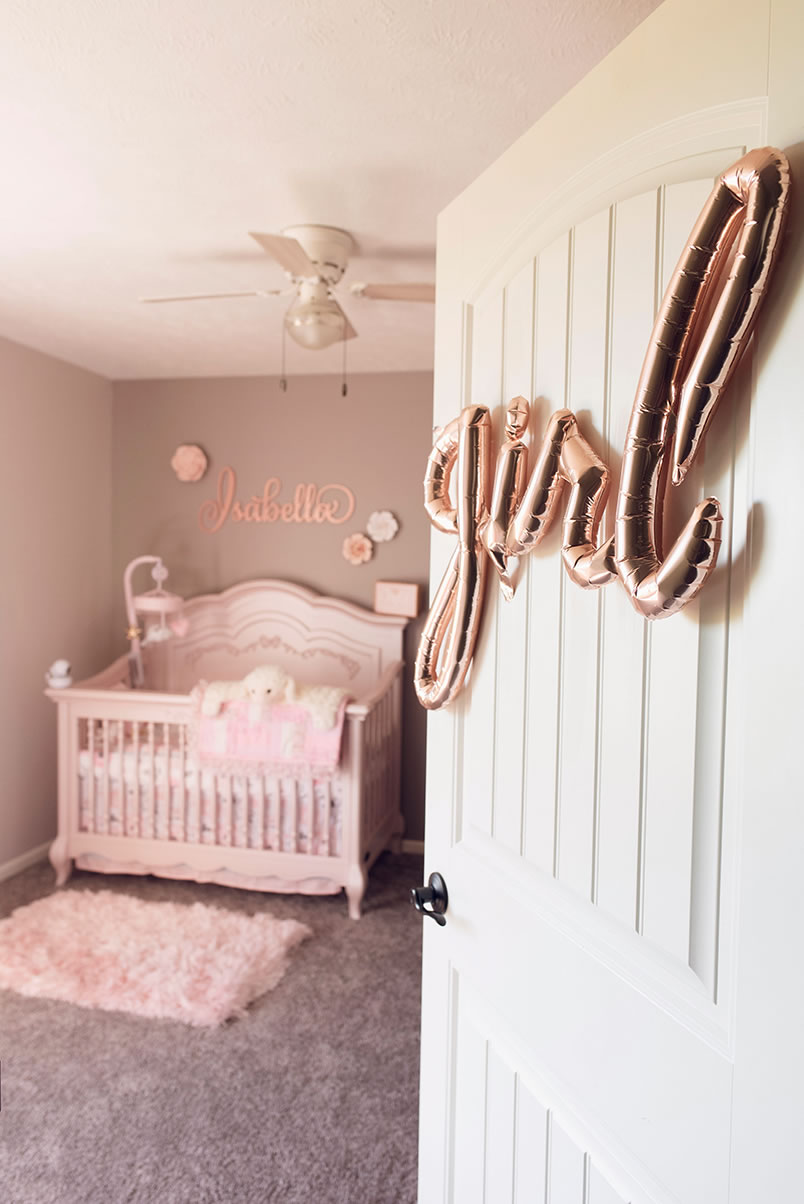 How To Design A Dream Pink Girl Nursery Baby Isabella S Oasis