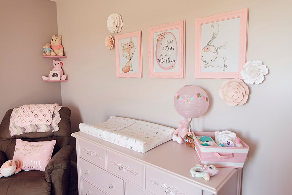 How to design a dream pink girl nursery Baby Isabella s Oasis of Love and Peace The DOM Family