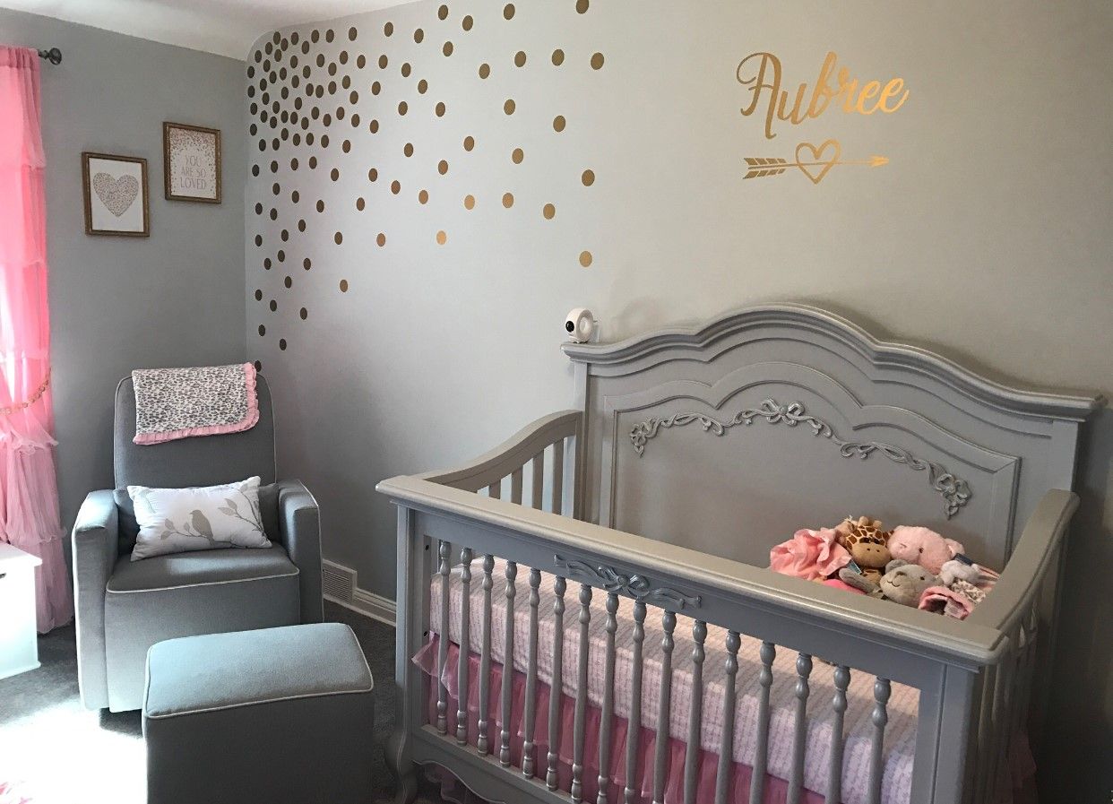3 ideas for designing a pink and gray nursery | The DOM Family