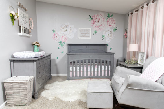 3 ideas for designing a pink and gray nursery | The DOM Family