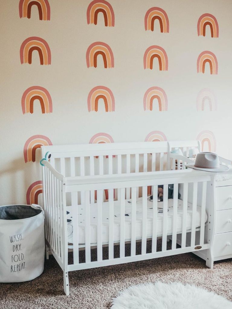 Dream On Me Brody 5 in 1 Convertible Crib with Changer