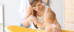 How To Shower With A Baby - Safety Tips More